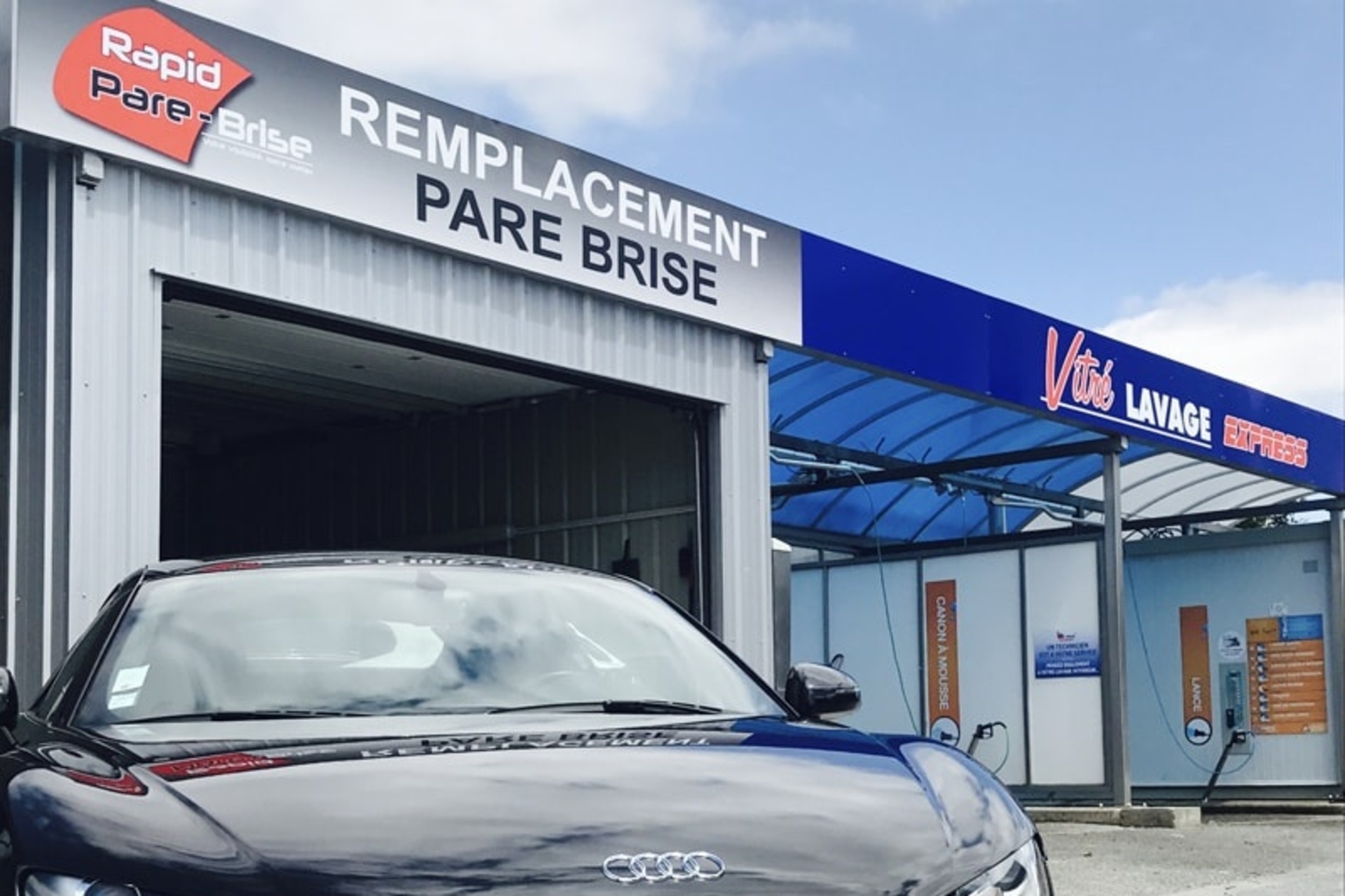 Photo Rapid Pare-Brise Vitré en agence ou à domicile
